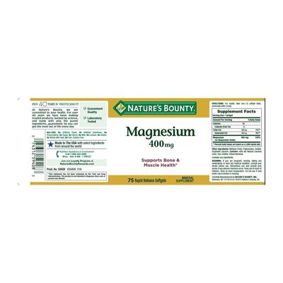 Nature’s Bounty Magnesium Rapid Release 400 mg_img_1