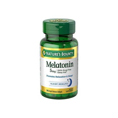 Nature’s Bounty Melatonin 5mg Sleep Aid Softgels_img_0