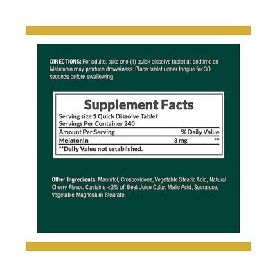 Nature’s Bounty Melatonin Sleep Aid 3mg_img_1