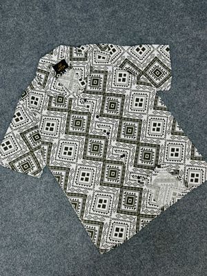 কিউ বেন্ড কলার ড্রপ সোল্ডার শার্ট।_img_2