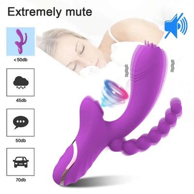 Clitoral Sucking Vibrator for Women - Air Pressure Stimulator with 10 Vibration Modes, G-Spot & Nipple Pleasure_img_4