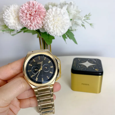 Fossil Evanston Chronograph Gold-tone Men’s Watch- BQ2611_img_1