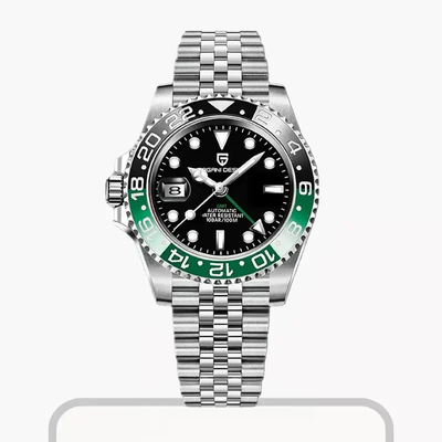 Pagani Design GMT-Master Sprite Black Dial Men's Watch- PD-1662_img_0