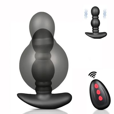 Automatic Large Inflatable Anal Butt Plug Dildo Male Anal Prostate Massager Vibrating Anal Sex Toys For Adult Men Women_img_0