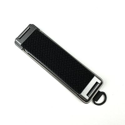 Back-Sticking Mobile Phone Bracket Rainbow Belt Breathable Folding Portable Bracket with Lanyard Holes_img_4