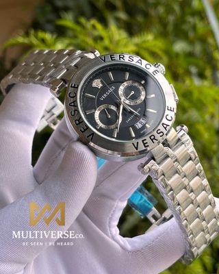 VERSACE CHRONO SILVER BLACK  (SEMI AAA)_img_0