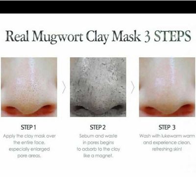 Instree Mugwort Calming Clay Mask 20ml_img_3