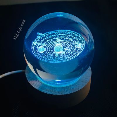 Solar System 3D Crystal Ball Night Light_img_1