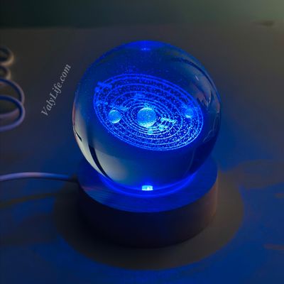 Solar System 3D Crystal Ball Night Light_img_2
