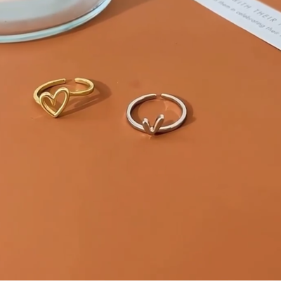 2 pieces ring set 🖤99 Taka only 🩷_img_4