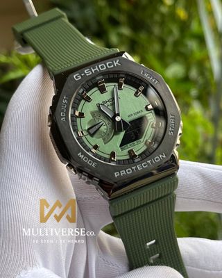 G-SHOCK GM2100 GREEN METAL BODY (AAA)_img_0