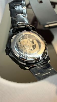 FOSSIL NUMERIC DIAL HEAVY AUTO BLACK CHAIN (SEMI AAA)_img_2