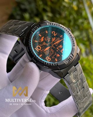 FOSSIL NUMERIC DIAL HEAVY AUTO BLACK CHAIN (SEMI AAA)_img_5