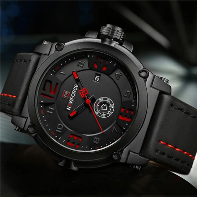 Naviforce 9099 L – Black Red_img_1