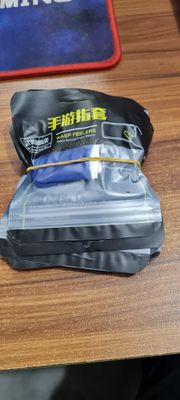 2 Pairs Finger Sleeves for Gaming, Anti-Sweat, Silver Fiber_img_0