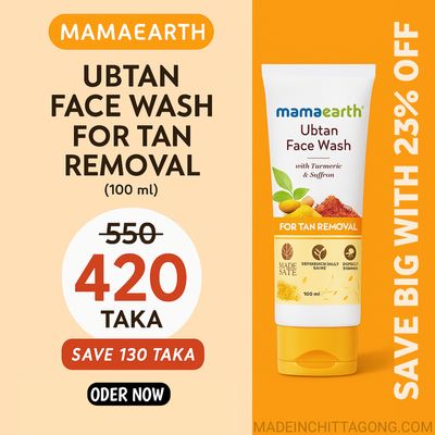 Mamaearth ubtan facewash for tan removal 100ml - 70671_img_0