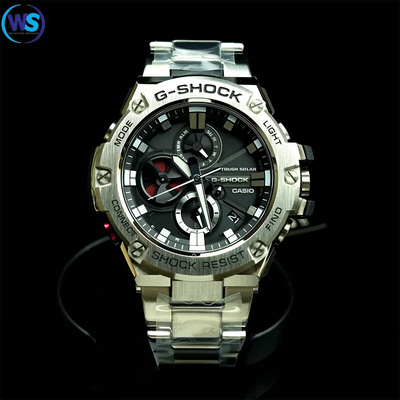 Casio G-Shock Tought Solar Power Black Dial Men's Watch- GST-B100D-1A_img_6