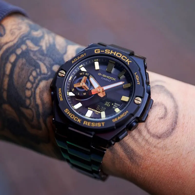 Casio G-Shock G-Steel Solar Black Men's Watch- GST-B500BD-1A9DR_img_5