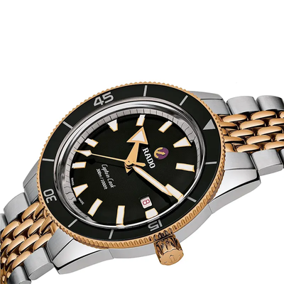 Rado Captain Cook Swiss Automatic Two-tone Ceramic Men's Watch- R32137153_img_1