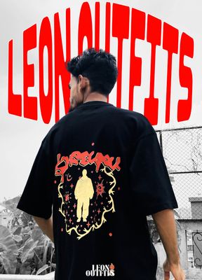 [ PREMIUM EDITON ] Men’s Oversized Heavyweight Drop Shoulder T-Shirt in Black._img_0
