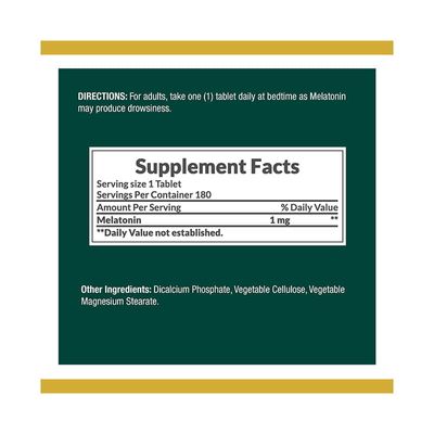 Nature’s Bounty Melatonin 1mg_img_1
