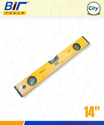 ১৪ ইঞ্চি ওয়াটার লেভেল পরিমাপ করা ওয়াটার লেভেলার রুলার উচ্চ নির্ভুলতার স্প্রিট বাবল স্তর ও চৌম্বকীয় প্লেট সহ_img_0