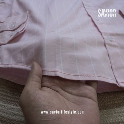 Baby Pink - Old Money Full Sleeve Shirt_img_3