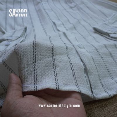 White Stripe - Old Money Full Sleeve Shirt_img_2