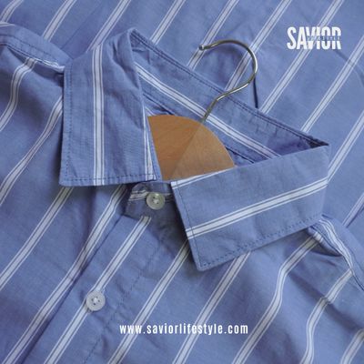 Skyline Large Stripe - Old Money Full Sleeve Shirt_img_0