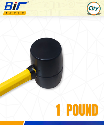 1 পাউন্ড হেভি ডিউটি রাবার হাতুড় প্রিমিআম মানের Bir Tools_img_1