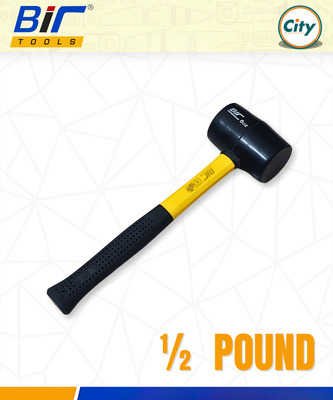 ½ পাউন্ড হেভি ডিউটি রাবার হাতুড় প্রিমিআম মানের Bir Tools_img_0