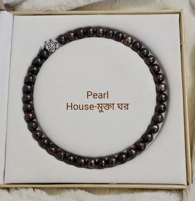 12 mm Black Pearl necklace_img_0