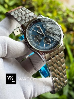 BREITLING NAVITIMER BLUE DIAL BLACK RING_img_0