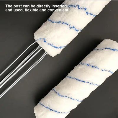 HARDEN 9" 4Pcs Roller Brush Set Cost-effective smart paint roller, painting rollers and brushes, microfiber paint roller set; 620134_img_4