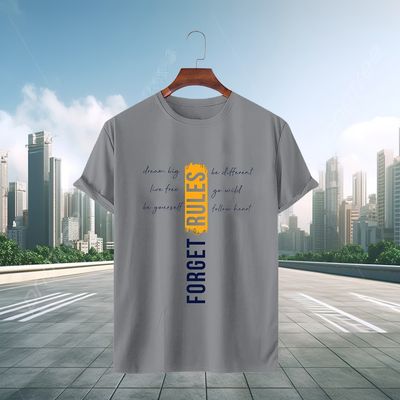 Half Sleeve Mesh T-shirt For Men_img_0
