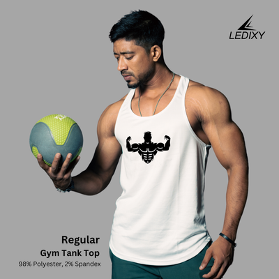 Regular Gym Tank Top A39_img_3