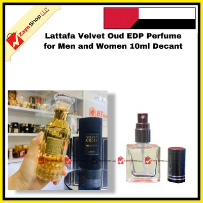 Lattafa Velvet Oud EDP Perfume for Men and Women 10ml Decant_img_1