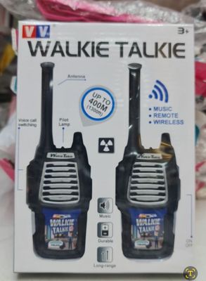 Walkie Talkie Toy – Long Range Wireless Communication Set – Kids Police Set_img_0