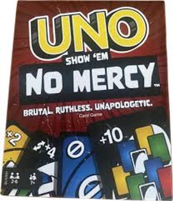 UNO Show 'em No Mercy Card Game Uno Mattel Games_img_2
