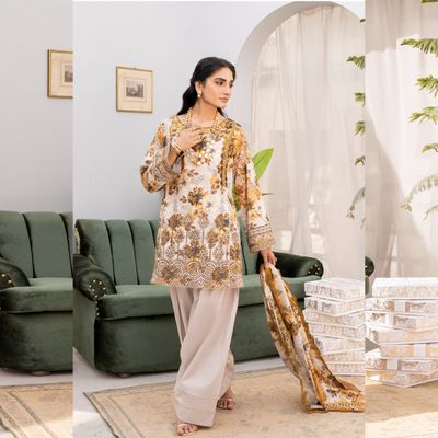 Firdous Embroidered Prints_img_1
