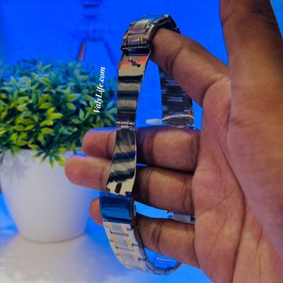 Olevs 5563 Stainless Steel Analog Wrist Watch For Men_img_3