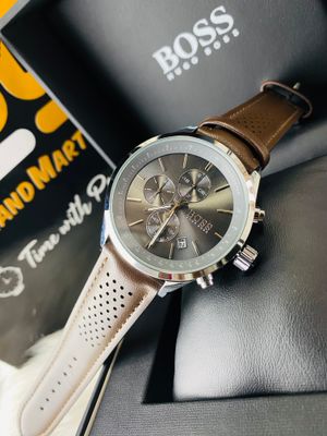 Boss |Active Chronograph |Black Face & Brown strap_img_0