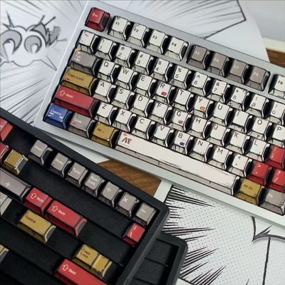Classic Comic Style PBT Cherry Keycaps Set_img_2