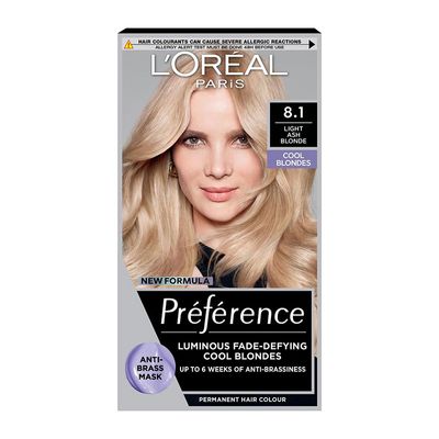 L’Oreal Paris Preference Permanent Hair Color Light Ash Blonde 8.1_img_0