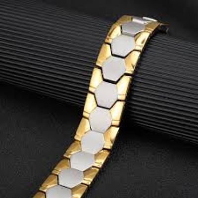 Hot Sale Luxury Fashion Detachable Health Energy Bracelet Men Mental Bio Magnetic Anti-fatigue Anti-radiation Bracelets Jewelry_img_2