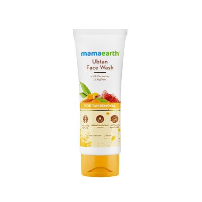 Mamaearth ubtan facewash for tan removal 100ml - 70671_img_1