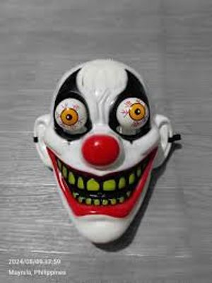 Payday Face Mask Halloween Party Resin Clown Mask_img_3