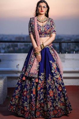 Semi –Embroidery & Sequence Work Party dress_img_2