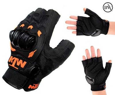 Premium Riding Half Finger Hand Gloves KTM Brand_img_1