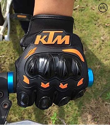 Premium Riding Half Finger Hand Gloves KTM Brand_img_3